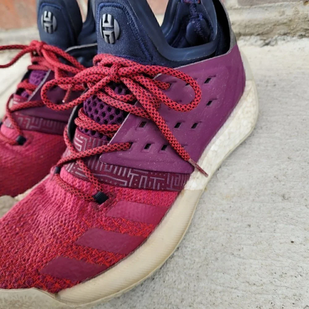 Adidas Shoes Men 7.5 Harden Vol. 2 Basketball Sneakers